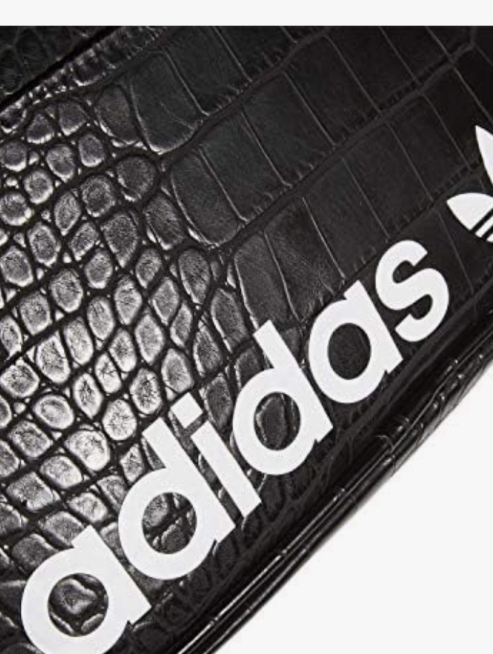 Adidas Originals Airliner Tote Bag- Black Croc/White - Picture 7 of 14